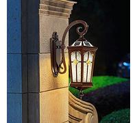WQHPLMD High-Temperature Rust-Proof Outdoor Solar LED Wall - Elegant Background Decor