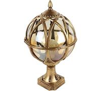 WQHPLMD High-Transmittance Antique Glass Post cap Light for Outdoor Use - Garden And Patio Decor