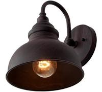 WQHPLMD Illuminazione della ruggine retrò fienile a Collo d'Acqua Piatto Industriale Vintage da Fattoria Vintage Lanterna da Letto da Letto da Letto Soggiorno