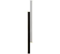 WQHPLMD Lamp da Bagno Aretino Sconetto Wall LED Multicolor Nero e Bianco Arredo Intimo con Accessori per Montaggio 40cm-80cm
