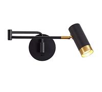 WQHPLMD Lampas Swing Arm Industriale, Torcia Montata sulla Rilegatura, Luce da Letto Ad Attimabile con Scambiabilità per Camera Stuollo, Stanza, Corridoio, Sala da Pranzo