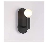 WQHPLMD Lampetto di Parete Rustico con Iluminamento Integrale per Cucina e Camera da Lettre Sillabari Aluminum