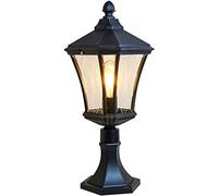 WQHPLMD Lampetto Posta Esterna Antica - Lampo per Pianura con Paransola in Alluminio Risalitivo per Giardino e Patio Iper Resistente e Immunità Acqua - LED