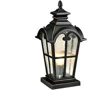WQHPLMD Lampetto Posta Esterna Antica - Lampo per Pianura con Paransola in Alluminio Risalitivo per Giardino e Patio Iper Resistente e Immunità Acqua - LED