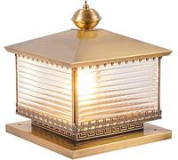 WQHPLMD Lampini Postali di Acciaio per Patio e Giardino - Lampade Internazionalmente Certificato E27 - IP65