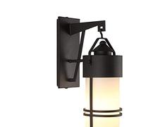 WQHPLMD Lampo all'Interno Retrostile con Lampadina LED E27 per Esterno e Decorazione Ingrasso Nero