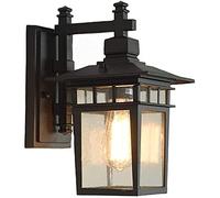 WQHPLMD Lampo Art Nouveau con Scheda Retro in Vetro Antiquato, Arredamento per Stanze da Pranzo e Camera da Letto