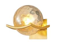 WQHPLMD Lampo da Soffitto in Ferro Vittorioso con Sfondatura a Pannelli di Vetri Ornati da Un Lampadino per Stanze da Pranzo, Camera da Letto e Sala da Giochi