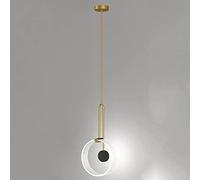 WQHPLMD Lampo Elegante per Soggiorno e Cucina - Lampada da soffitto con Specchio Acrilico