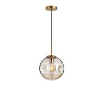 WQHPLMD LED Lights Light Fixture Nordic Creative Chandelier e27 Base Droplight Glass lampshade Chandelier Adjustable Hanging Ceiling Light