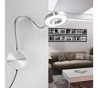 WQHPLMD Lettura dimmerabile da 5 W con Luce da Parete Flessibile a Coccole LED, Lanterna a Parete per corridoio Light Light Retrowway Retro