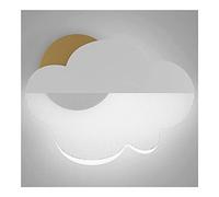 WQHPLMD Lighting Wall Sconce Gold Acrylic Cloud LED Wall Lamp Nursery Bedside Room for Bedroom Space