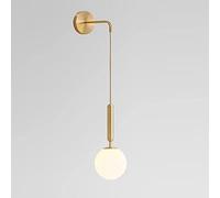 WQHPLMD Luce a Parete in Vetro glassata a LED Light a Sospensione a Sospensione Nordica Camera da Letto Industriale Manotte a Muro da Letto Camera da Letto Soggiorno