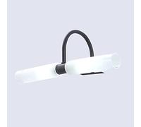 WQHPLMD Luci di vanità Nera Blande di Vetro cilindrico in Vetro in Lavaggio Interno Specchio Lampade Anteriori LED LIMINE LIMINE BAGNI Over SCHERATORE SPEGNO CAMINATURA della SCAPLATO della PERCHITÀ