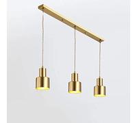 WQHPLMD Luxury Gold Chandelier for Living Room & Bedroom with E27/E26 Base And AC Power