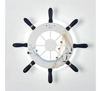 WQHPLMD Luxury Nautical Marine Rudder Lamp LED Decor for Dining Room And Restaurant - High Efficiency LED Lighting