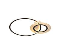 WQHPLMD Machine LED Embedded Gold Bedroom Ceiling Lamp Creative Personality Ceiling Light Fixture Room Dining Room Lamps Three-Color Light-Changing