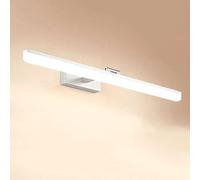 WQHPLMD Minimalist Nordic Metal Bathroom Vanity Mirror Light, LED Front Lighting Fixture
