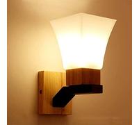 WQHPLMD Minimalist Nordic Wall Light with Glass Shade for Indoor Lighting - Elegant E27 Sconce