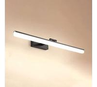 WQHPLMD Minimalist Scandinavian Bathroom Vanity Mirror Light with Soft LED Lighting - 50CM Length, 16CM Wall Distance