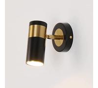 WQHPLMD Nordic Adjustable Bedside Reading Light - Metal Shade, 6cm Diameter, 40W Max