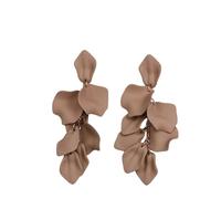 WQHPLMD Petal Fringe Drop Earring Women And Girls Elegant Flower Pendant Earrings Classic Statement Earring Women And Girls Birthday Christmas Jewelry