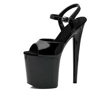 WQHPLMD Piattaforma da Donna Sandalo Abito Alto Sandali Danza Danza Danza Danza Danza Danza Pompe Aperte Tacchi Scarpe Caviglia in Gomma Origine Cinese