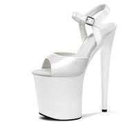 WQHPLMD Piattaforma da Donna Sandalo Abito Alto Sandali Danza Danza Danza Danza Danza Danza Pompe Aperte Tacchi Scarpe Caviglia in Gomma Origine Cinese