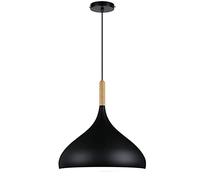 WQHPLMD Pink Chandelier Pendant Light Nordic Style Ceiling Light， Makaron Personality Lamp Industrial Ceiling Hanging Lighting, fixtures for Dining Room Living Room Kitchen Island (Color : Noir, Size