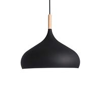 WQHPLMD Restaurant Chandelier Loft Chandelier Pendant Light e27 Base 1 Light LED Ceiling Light Fixture Dining Room Lamp Creative Hanging Lamp Dining Room Lighting Fixture (Color : a Dark, Size