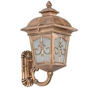 WQHPLMD Retro Victorian Wall Lamp with E27 Socket, Acrylic Shade Die-Cast Aluminum Decorative Background for Dining Room Bedroom Living Room
