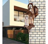 WQHPLMD Rust-Proof Aluminum & Glass Outdoor Wall Lamp - Elegant And Style