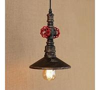 WQHPLMD Rustic Industrial Chandelier - Elegant Space Decor for Dining, Bedroom & Living Rooms