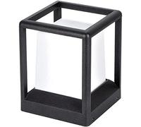 WQHPLMD Rustproof And Waterproof LED Post Lights with Antique Style - PC Shade