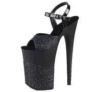 WQHPLMD Sandali Piattaforma per Donne Stiletti sbirciata con Tacchi Alti Tacchi alla Caviglia Abito Estivo Pompa per Le Scarpe Origine Origine Cinese