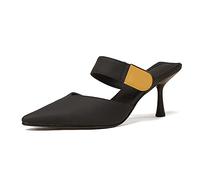 WQHPLMD Stiletto per Le Donne puntate di Punta di Tacco Alto Scarpe da Festa per la Pompa da Donna Scarpe di pompaggio Chiuso con Tacchi di Punta di papille di Stiletto Cina