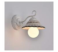 WQHPLMD Stilistico Rustico Luce di Cassettiera Antica Stile Industriale Materiale Ceramico Light Fixing E27 Decorazione Interiore
