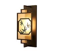 WQHPLMD Torcia da Lettone a Lampadina E27 Colore Nero Stile Tradizionale con Coperchio da Tessuto per Stanze da Bagno e Camere da Letto