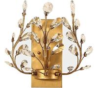 WQHPLMD Vintage Crystal Wall Light for Dining Room, Living Room And Bedroom - Elegant And Luxurious