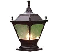 WQHPLMD Weather Resistant Post Light with Vintage - Garden Decor for Outdoor Lighting