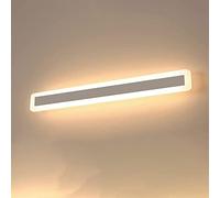 WQHPLMD White LED Vanity Lights for Bath Mirror - Wall Sconce Lighting, Nordic Style, Easy Installation