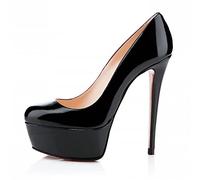 WQHPLMD Womens High Heel Sandals, Ankle Boots, Closed Toe, Stiletto Heel Pumps, Wedding Bridal Prom Party Dress Shoes Origin China