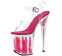 WQHPLMD Women's Platform Dress Sandals Womens Platforms Pumps Pointed Toe Stiletto Heels Party Shoes Sandal Origin China