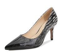 WQHPLMD Women's Pumps Pointy Leopard Print Slip On High Heel Shallow Mouth Gradient Color Stiletto Shoes Closed Toe Suitable for Casual Dress Dinner Wedding Dress