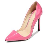 WQHPLMD Women's Pumps Pointy Shallow Mouth High Heel Artificial PU Slip On Stiletto Heels Heeled Sandals Classic Office Mannequins Catwalk Casual Shoes