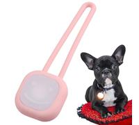 wqibq Luce per cani per collari, ciondolo luminoso in silicone per cani, portatile, funzionamento a batteria, ciondolo a LED multifunzionale, per animali domestici per cani, Siehe Beschreibung, Vedi