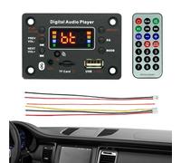 wqibq Scheda ricevitore audio auto, di ricevitore audio MP3 senza fili, lettore audio digitale senza perdite, accessorio elettronico per principianti appassionati professionisti