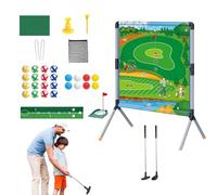 wqibq Sticky - Gioco da golf | Golf Training Aid Outdoor Giochi - Accessori da golf con palline da tè, set di esercizi per allenamento di tee, adulti, bambini, interni ed esterni, giardino