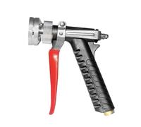 wqibq Ugello per tubo ad alta pressione, siringa, ugello con attacco rapido e anello di tenuta, 2 tipi di getto, regolabile, per terrazze, giardino, auto, esterni, finestre, giardino