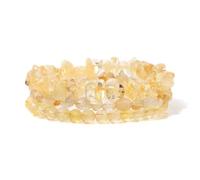 Wqishinuanyang Set di braccialetti in labradorite naturale per donne e uomini braccialetti in pietra di luna braccialetti fatti a mano in pietra per donna